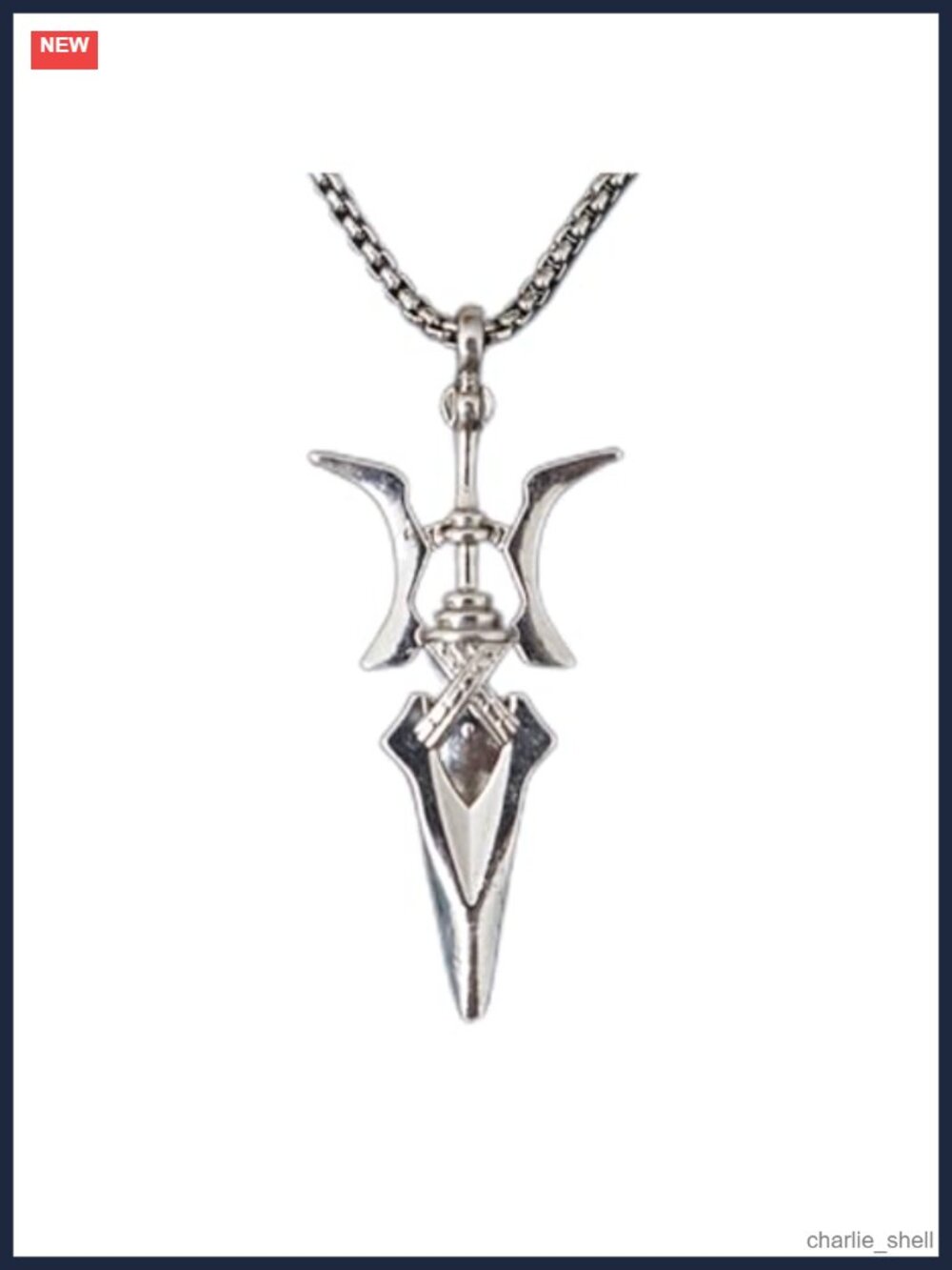Misa Amane Cosplay Pendant Necklace Zinc Alloy Chain 60cm